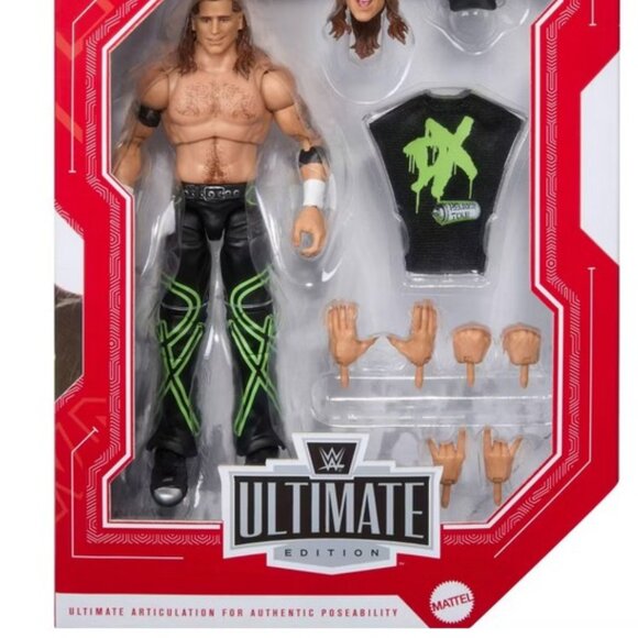 New in Box WWE Legends Ultimate Edition DX Shawn Michaels 6 in Action Figure - Picture 2 of 10